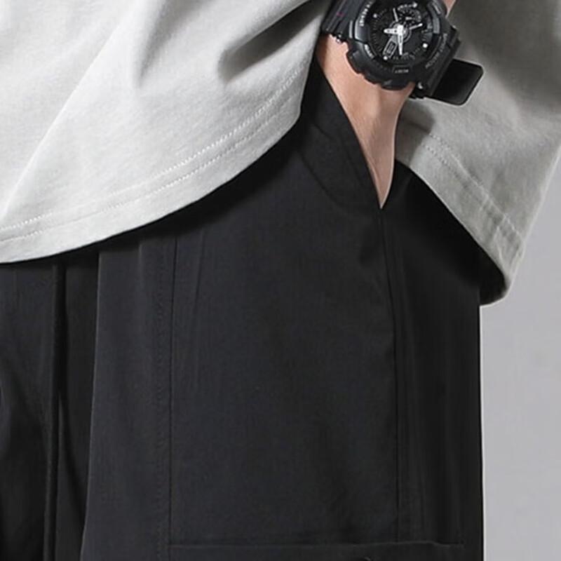 Men's Loose Straight-Leg Cargo Pants