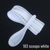 ZISIZ Disposable Plastic Soup Spoons