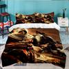 3PCS Assassin-Creed Bedding Set,Including 1pc Duvet Cover And 2pcs Pillowcases Perfect for Bedroom, Dormitory, Large Size Fan Christmas Gift