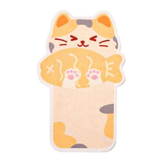 Nástěnná podložka na škrábání pro kočky Kreslený design kočky Samolepicí podložka na škrábání pro kočky v interiéru Chránič nábytku pro koberec pohovku