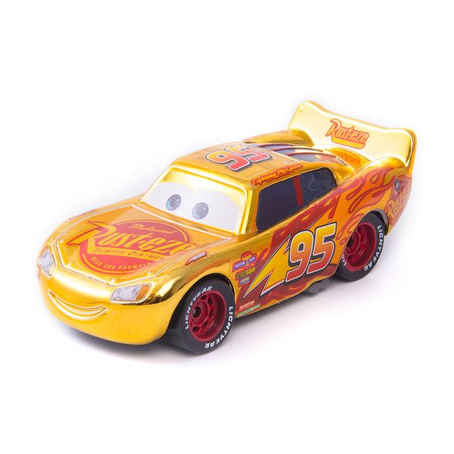 non-toxic Cars Pixar Cars toy Lightning McQueen Jackson Storm The King Mater 1:55 Diecast Alloy Model Car Child Christmas Gift