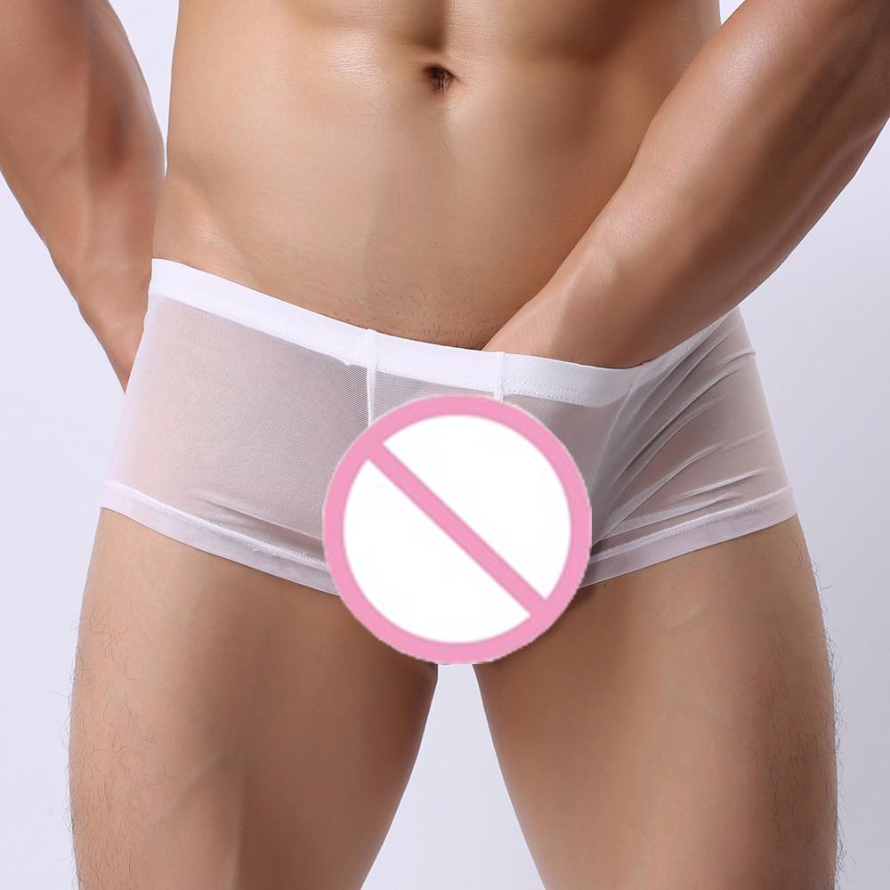 Men's Underwear, Straight Angle Underwear, Transparent And Sexy Underwear