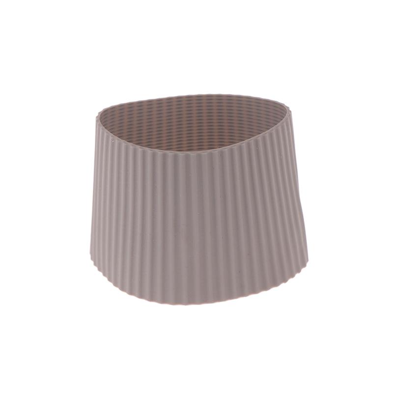 Silicone Anti Scalding Anti Slip Coffee Cup Cover Universal Tapered Thread Cup Sleeve Mug Ceramic Glass Cup Cover