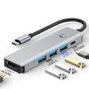 USB-C Docking Hub: 4K Screen Casting & One-Key Sleep Expansion Dock