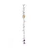 Ocean Vacation Style Conch Fringed Hair Accessories, Simple Irregular Gravel Long Chain Braided Hairpin