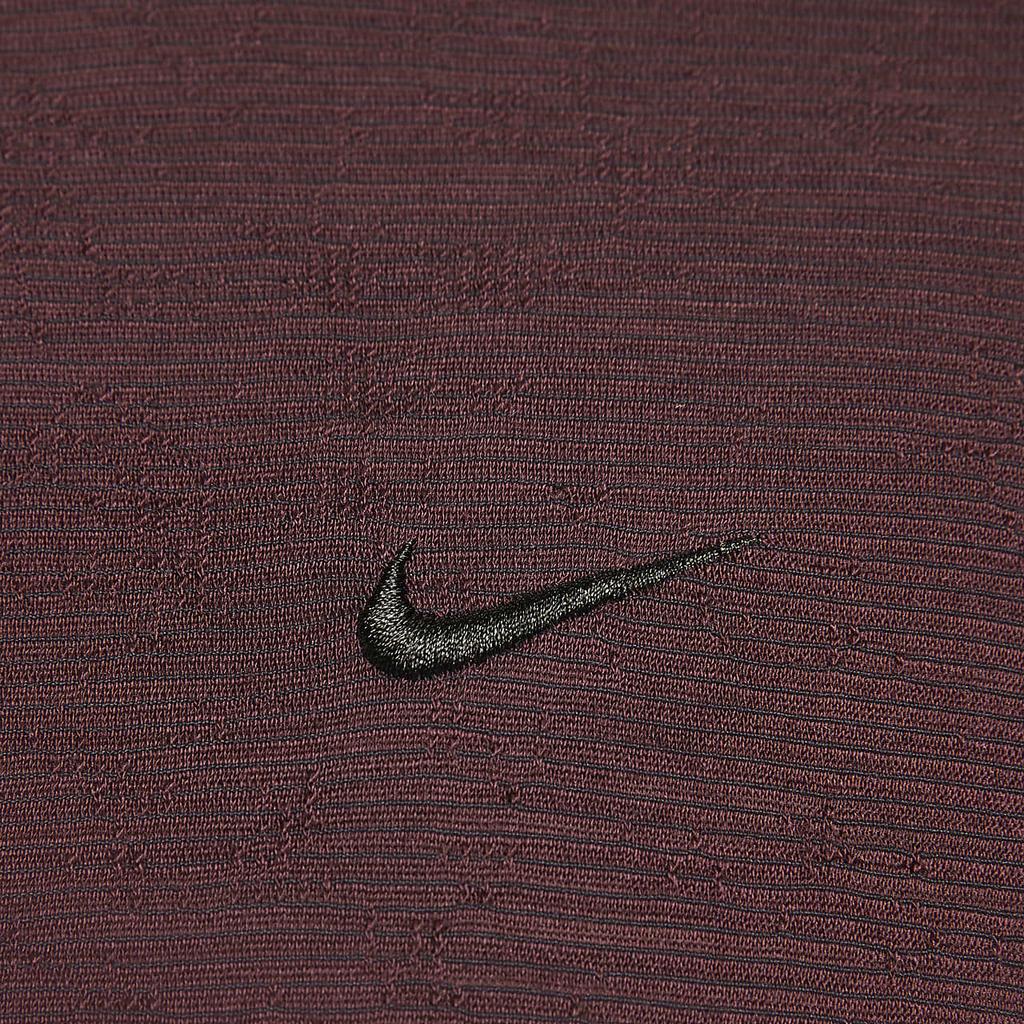 Nike Dri-FIT ADV Axis Performance System Solid Color Breathable Long Sleeve T-Shirt Men Tops Bright-Burgundy FZ0992652