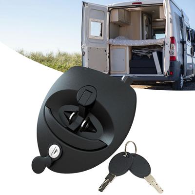 Camperdeurvergrendeling RV-toegangsslot met 2 sleutels Paddle-grendels Vervanging voor scheepslading