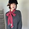 American Artistic Striped Sweet & Spicy Fashionable Women's Scarf for a Stylish Autumn & Winter Look
