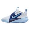 Nike Team Hustle D12 PS Blu Psichico Scarpe da Ginnastica per Bambini Bianco Blu Mezzanotte Blu Università HF6280-100