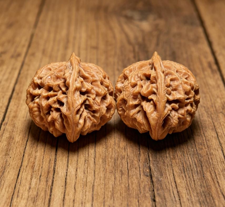 Natural Hand Polished Walnut Ornaments Chinese Collection Wenwan Nuts Decorative Crafts Walnut (Brown,37--40MM)