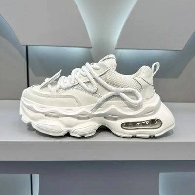 Chunky Sneakers Men 2025New Platform Designer Casual Shoes Comfortable Platform Height Increased Vulcanize Shoes Tenis Masculino