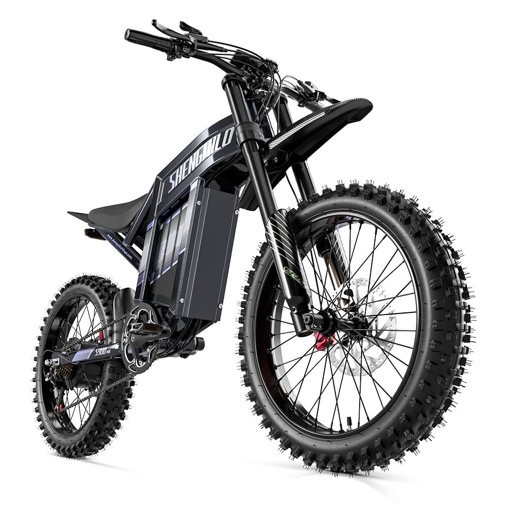 Shengmilo S900 Pro 2026 New Model All-Terrain Electric Bicycle 100KM Range 60V35AH Battery 3000W High Power 65KM/H Speed E-Mountian Bike
