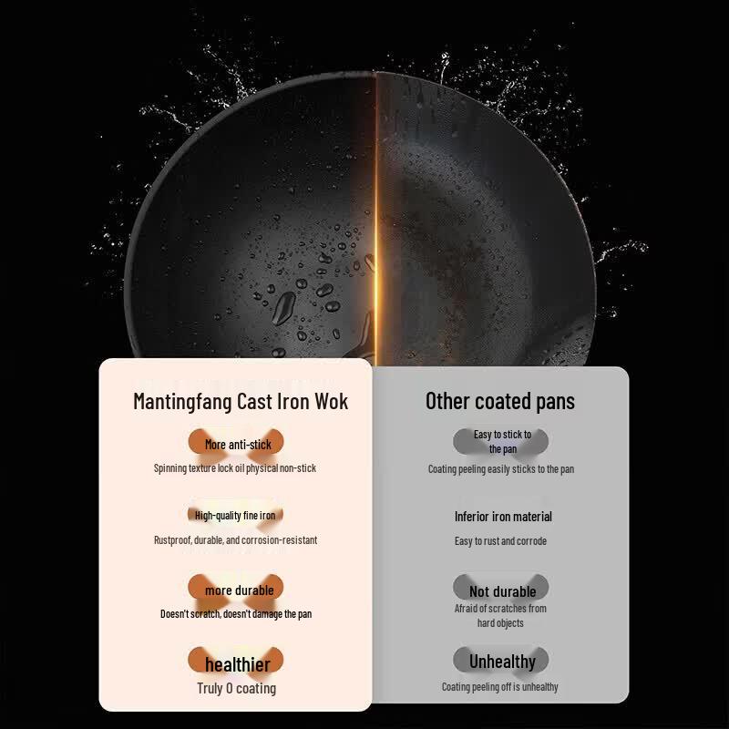 Zhang Xiaoquan Refined Iron Non-Stick Wok