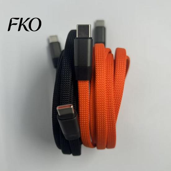 Efficient Data Backup Cable 240W Cable, Two-in-One Charging And 480Mbps High-Speed Transfer USB Type-C High-speed to Fast Notebook with E-Marker Chip