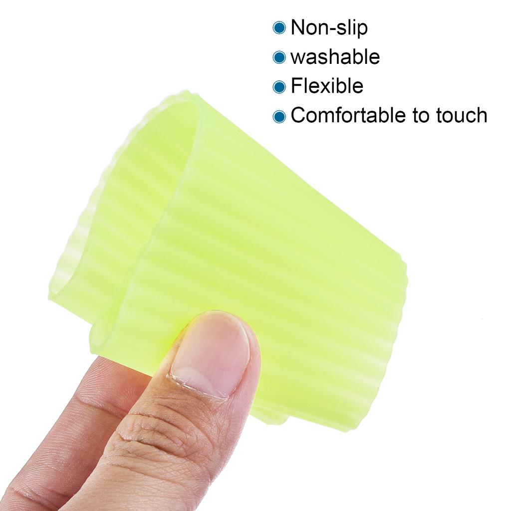 4pcs Mug Sleeves Heat Resistant Protective Anti-slip Cup Silicone Covers Sleeve Covers Water Bottle Boots