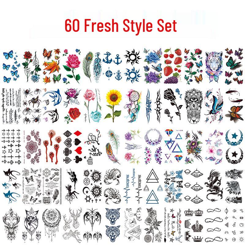 25th Anniversary Tattoo Sticker Set: Unique and Exclusive Designs