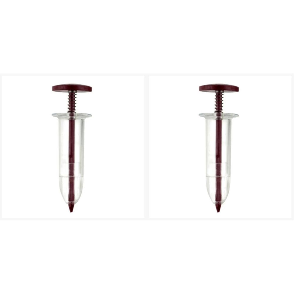 Syringe Seeder Mini Sowing Seed Dispenser Plastic Manual Sower Seed Spreader Handheld Seed Planter Plant Seed Sower for Garden