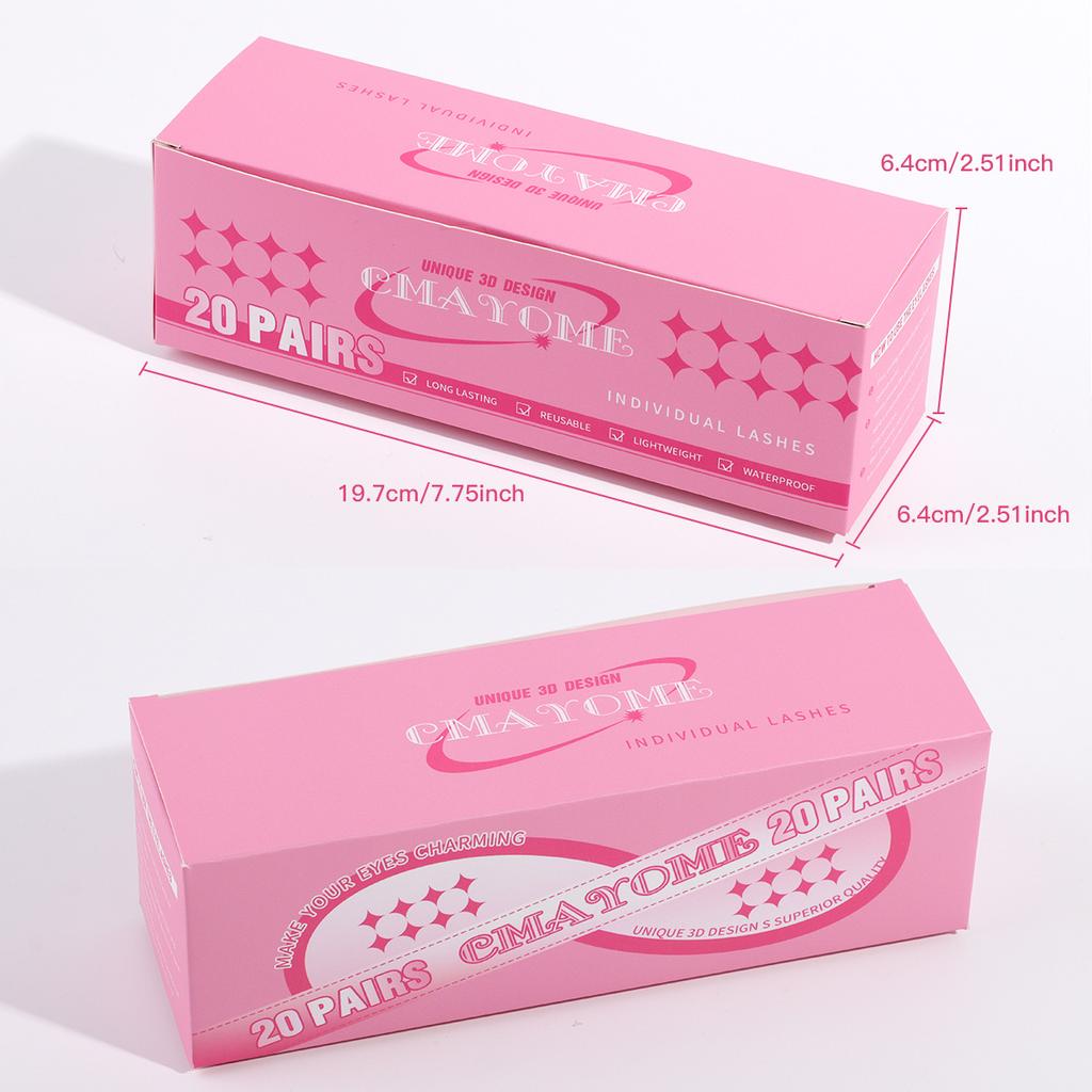 20 Boxes Mixed With Thick Exaggerated False Eyelashes, Thick Eyelashes, Naturally Curled Eyelashes.