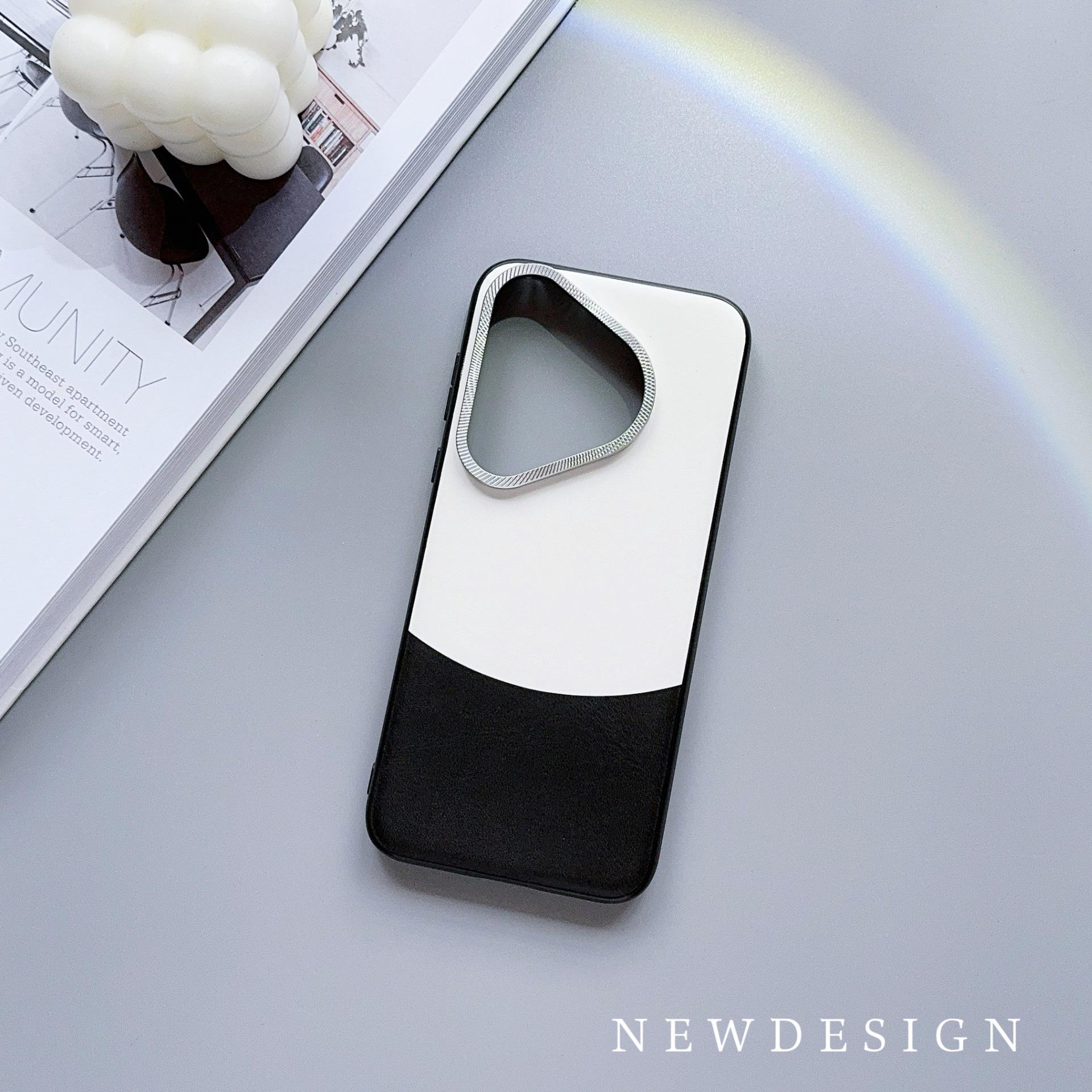 Kunlun Leather Paris Studs Full-Coverage Drop-Proof Case for Mate70/Mate60 Series Huawei Mate 50/50E