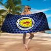 Asciugamano da Spiaggia con Emblema del Leone Rampante della Scozia, Asciugatura Rapida, Facile da Curare, Adatto Sia per il Fitness che per le Vacanze al Mare, Essenziale per lo Sport