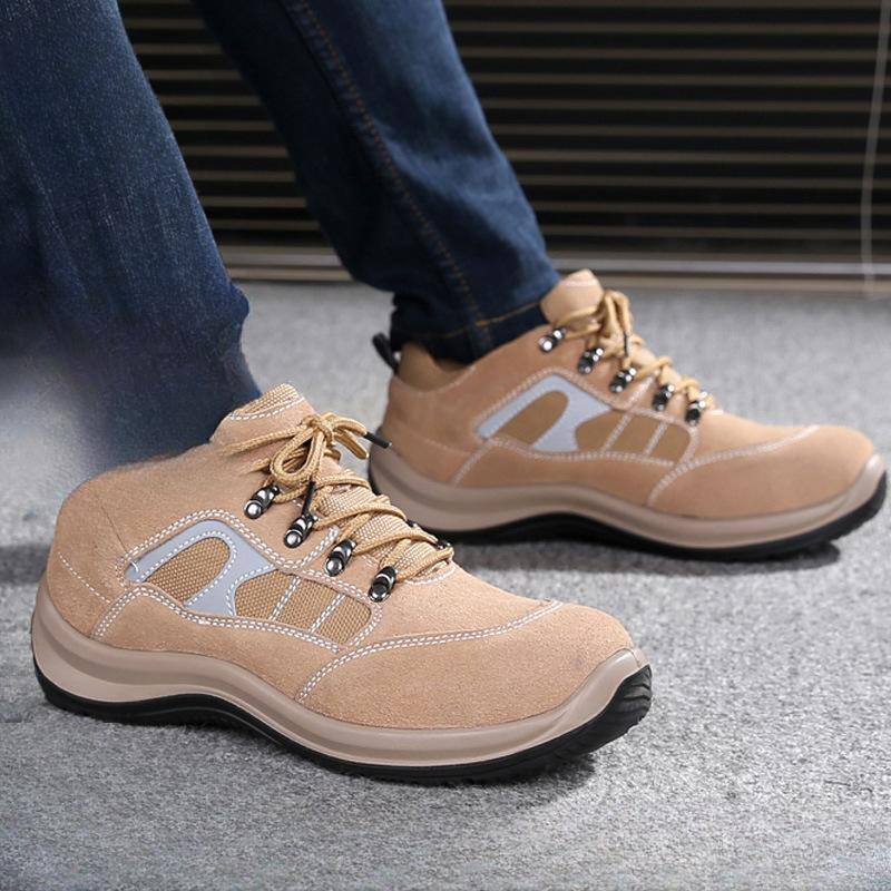 Labor Insurance Shoes Men's Work Shoes Lightweight Anti-smashing and Anti-piercing Steel Baotou Women's Construction Site Shoes