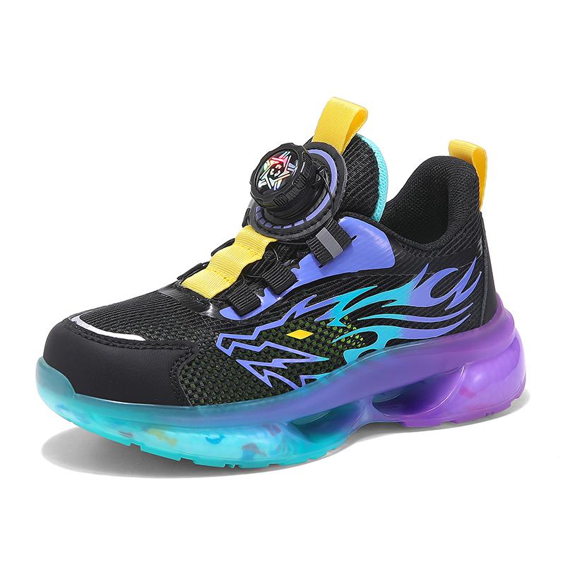 Kinder Sportschuhe Jungen Sneaker Mesh Sommer Atmungsaktiv Kinder Freizeitschuhe Jungen Laufschuhe Tennisschuhe Leichtgewicht Komfort