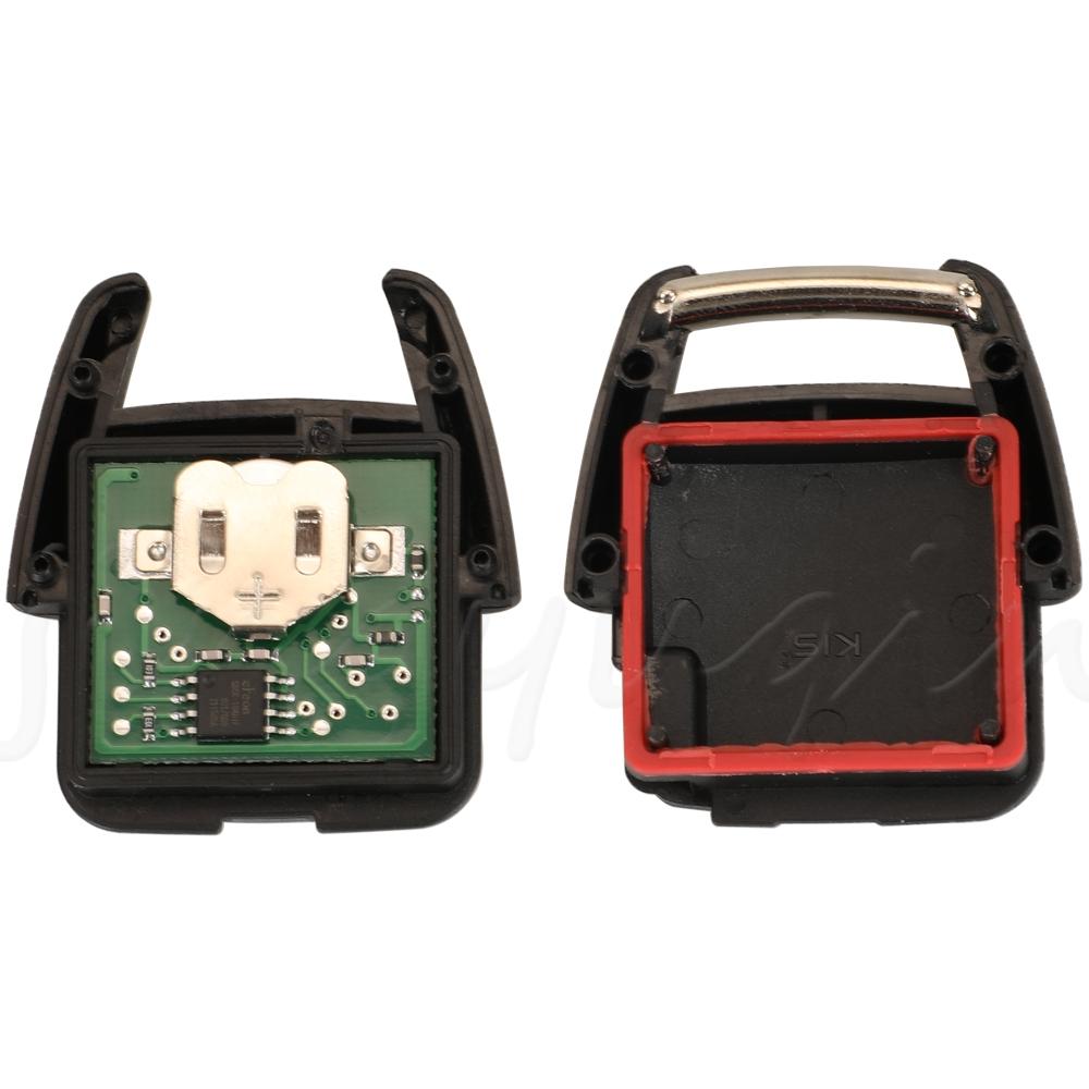 Jingyuqin 2 Buttons Car Remote Key 434Mhz ID40 Chip For Opel Zafira Astra G A Fod 93176615 BOSCH TS ASTRA System