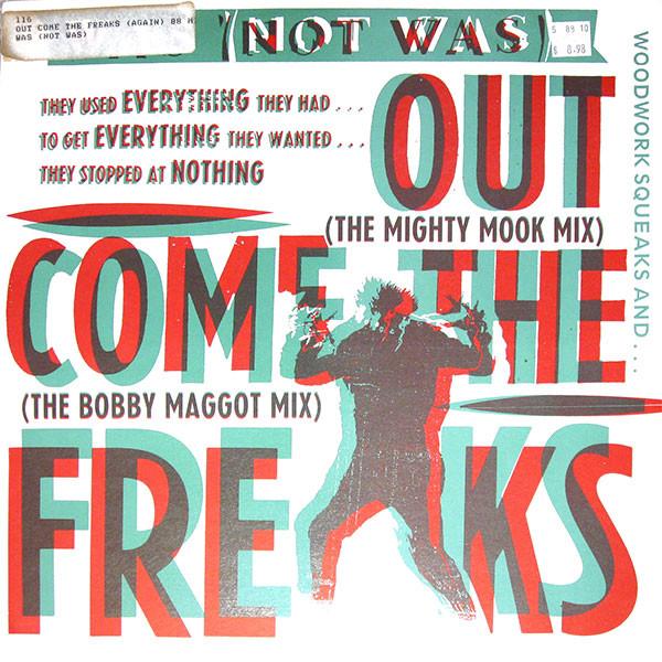 

12inch Record WAS NOT WAS Out Come The Freaks Again WASR412 FONTANA 1988 UK Dance Electronica Used