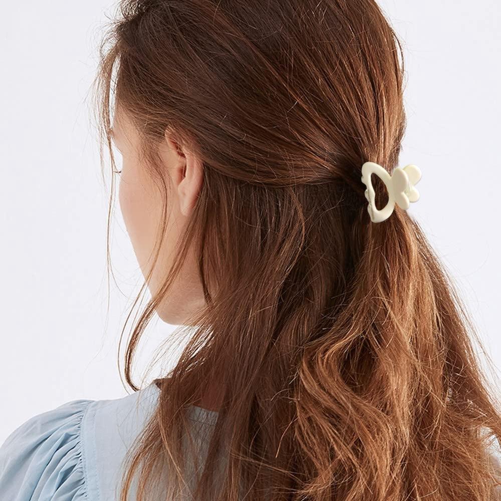 Žena tisk jarní spona do vlasů vlásenka pokrývky hlavy