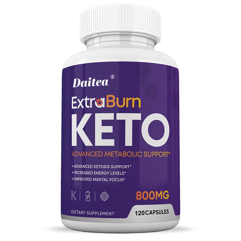 Keto Blend 800 Mg Dietary Supplement, With Magnesium Stearate, 120 Capsules Per Bottle 120 Capsules