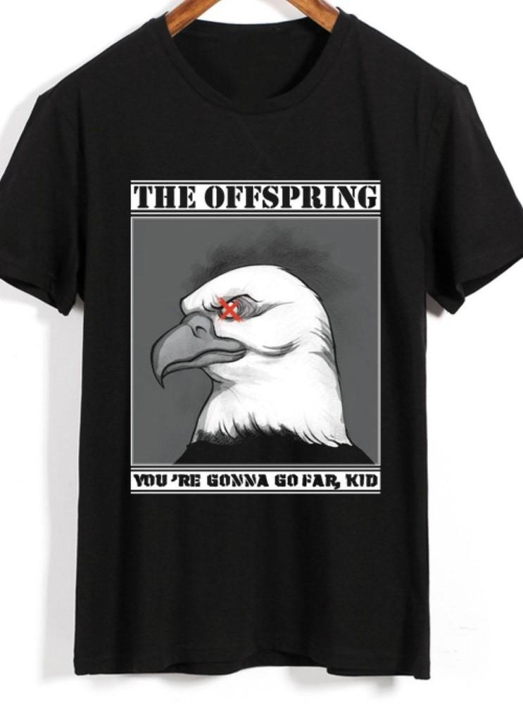 New Popular The Offspring Band You’re Gonna Go Far Black Men Unisex T-Shirt S