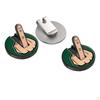 Funny Middle Finger Theme Golf Ball Marker Men Women Diameter 2.5cm Premium