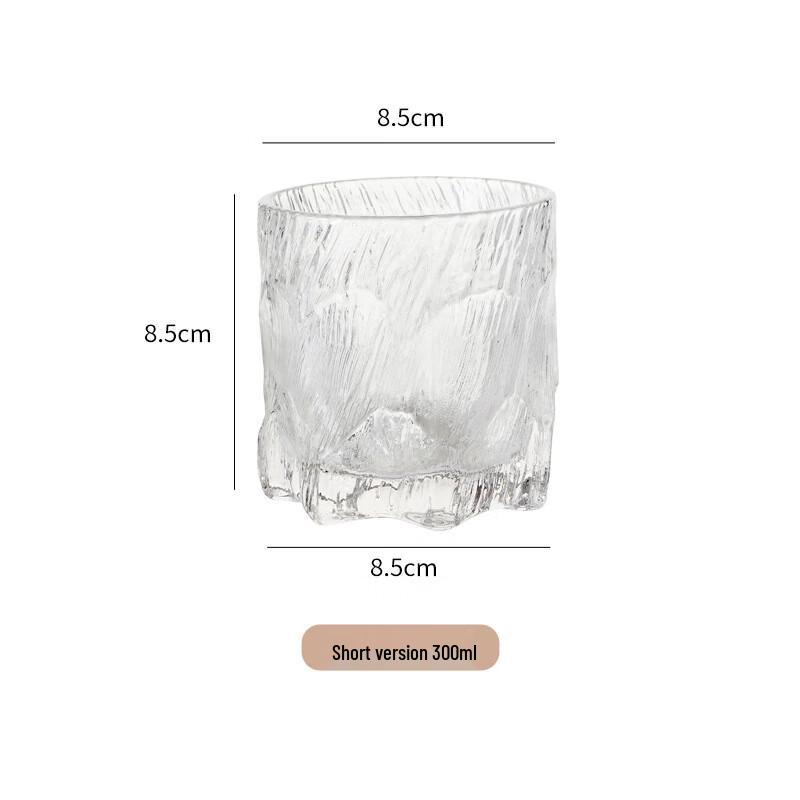 Changqi Glacier Pattern Drinking Glass