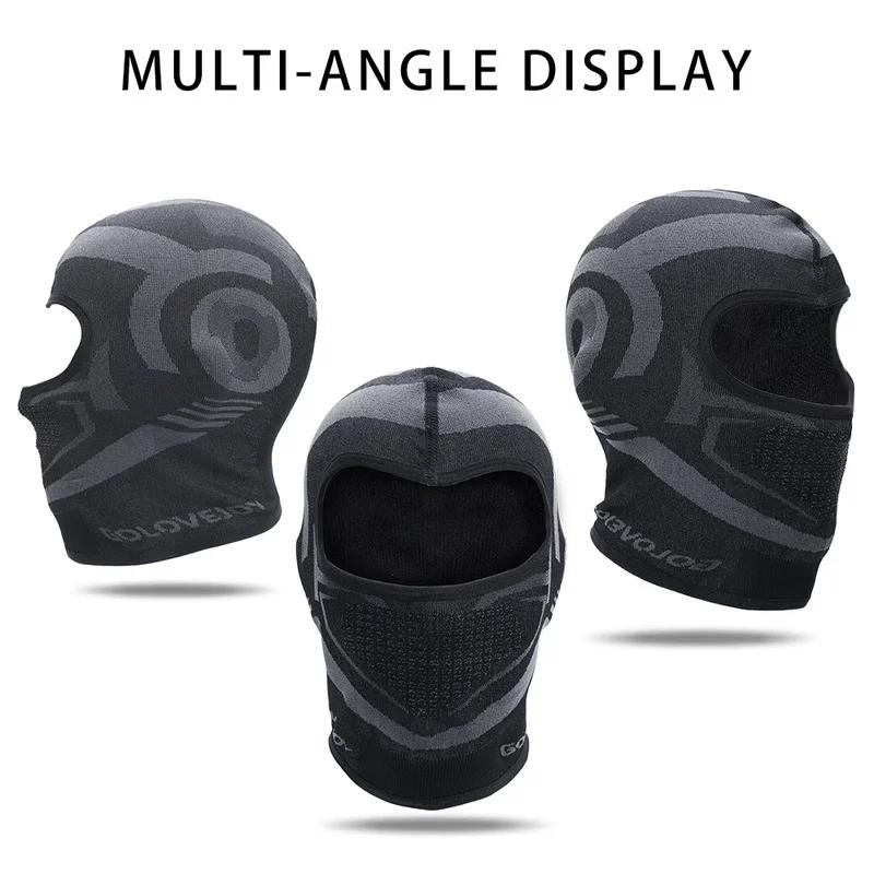 Motorcycle Balaclava Breathable Headgear Helmet Liner Windproof Sunscreen Motorbike Racing Cycling Sports Face Mask Men Women