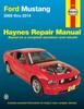 Kniha Ford Mustang (2005-2014) Haynes Repair Manual (USA) : 2005-14