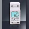 Single Phase Energy Meter Electricity Usage Monitor kWh Din Rail Power Meter