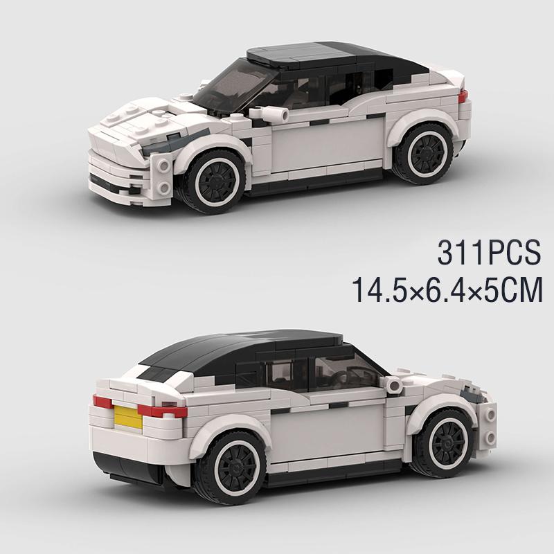 MOC Speed Racing City Car Building Blocks Great Vehicle Model Sport Brick Toys Desk Ornaments Christmas Gift For Kids Boyfriend