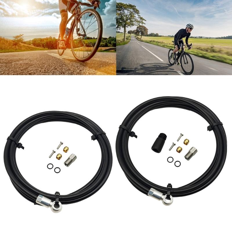 Hydraulic Brakes Hoses Set Road Bike Brake Cable Hydraulic Hose Protecting for Cycling Maintenance