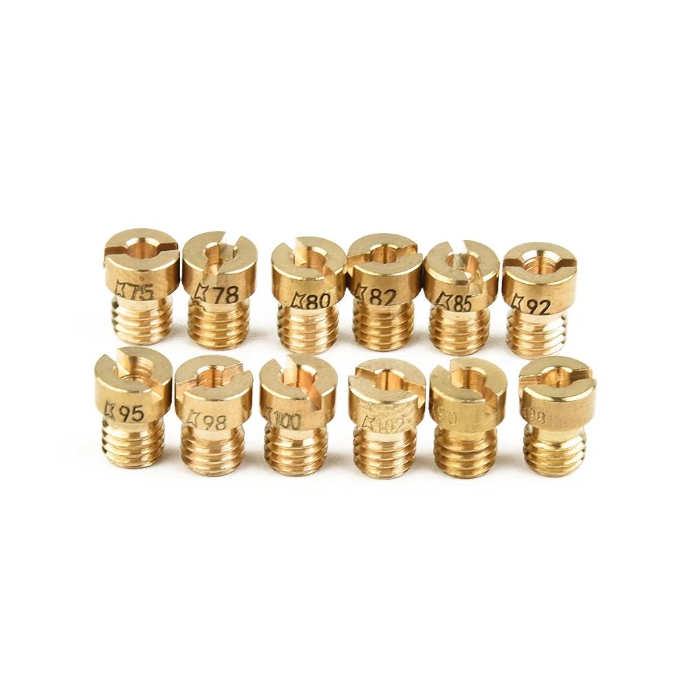 Îmbunătățiți Alimentarea cu Combustibil pentru Cursă cu Kit 12 Buc Duze Principale Carburator 75 102 Pentru Carburatorul de Cursă Dellorto PHBG ADDS