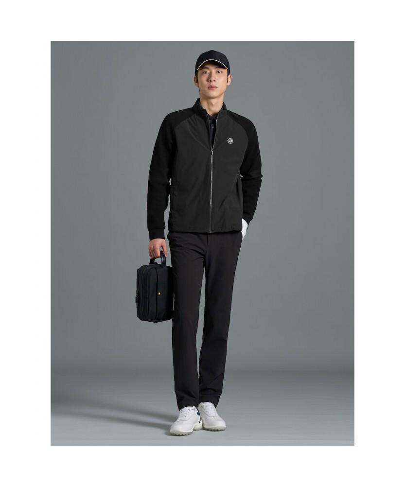 Beanpole Golf [B_Under] Men'S Knit Padded Hybrid Jumper - Black