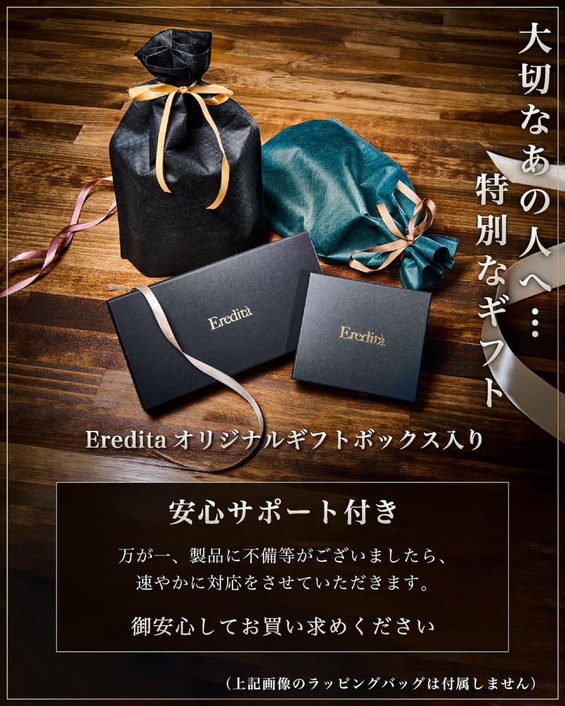 Eledita Men's Mini Bifold Wallet, Compact, Tochigi Leather (Orange)