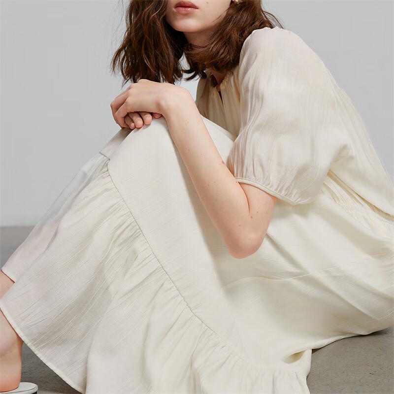 Chuyu 2025 Summer Raglan Sleeve Patchwork Midi Dress