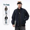 M-XL Spring and Autumn Men's Leather Jacket Season New Large Size Jacket Men's Lapel PU Leather Jacket Men's Corduroy Loose Trend Brand
