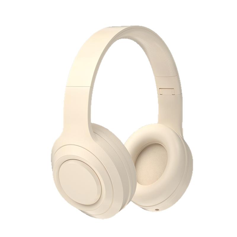 Bluetooth Over-Ear Noise Canceling Headphones Wireless Foldable with Mic for Camping Outdoor Activities
