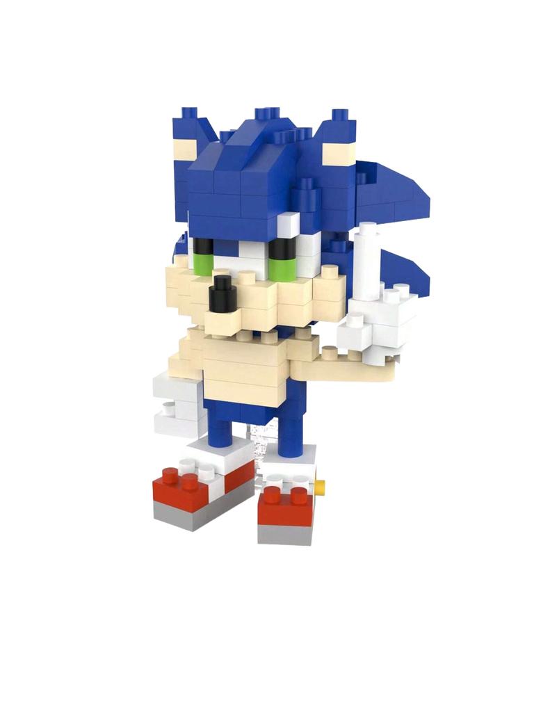 6Cm High Particle Building Blocks Assembly Toys Mini Desktop Ornaments Room Decoration Halloween Christmas Anime Cartoon Kawaii