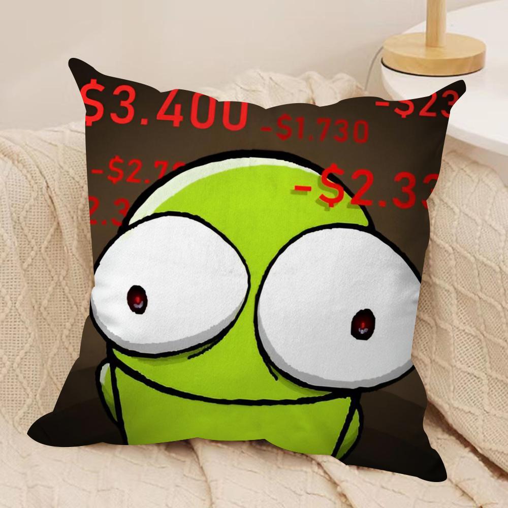 Horrible Games RREPOS Cushion Cover Short plush Doublesided Print Square Throw Pillow Covers Sofa Home Cushion Decor