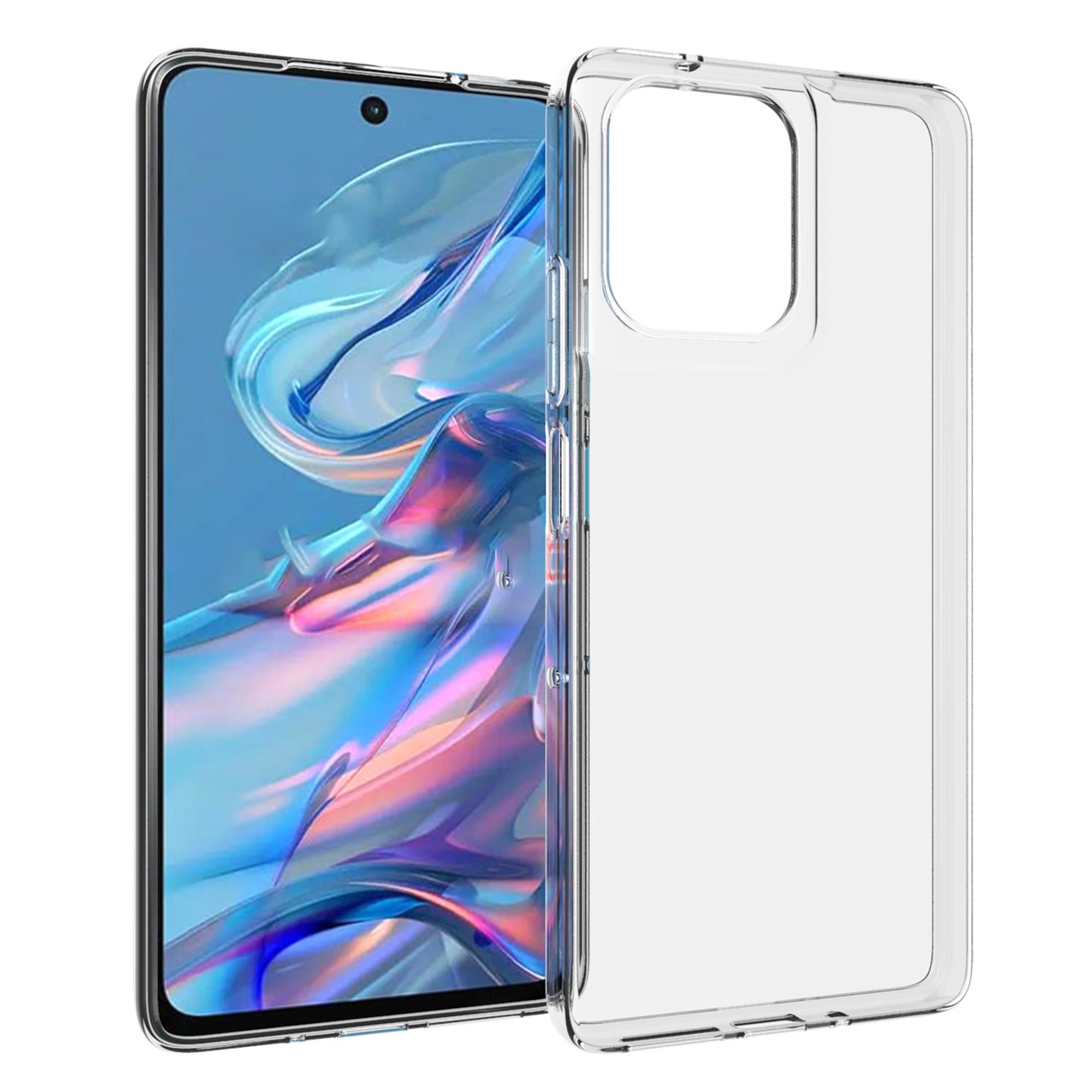 

For Motorola Moto G75 5G Clear Phone Case Watermark-Resistant TPU Back Cover Style A