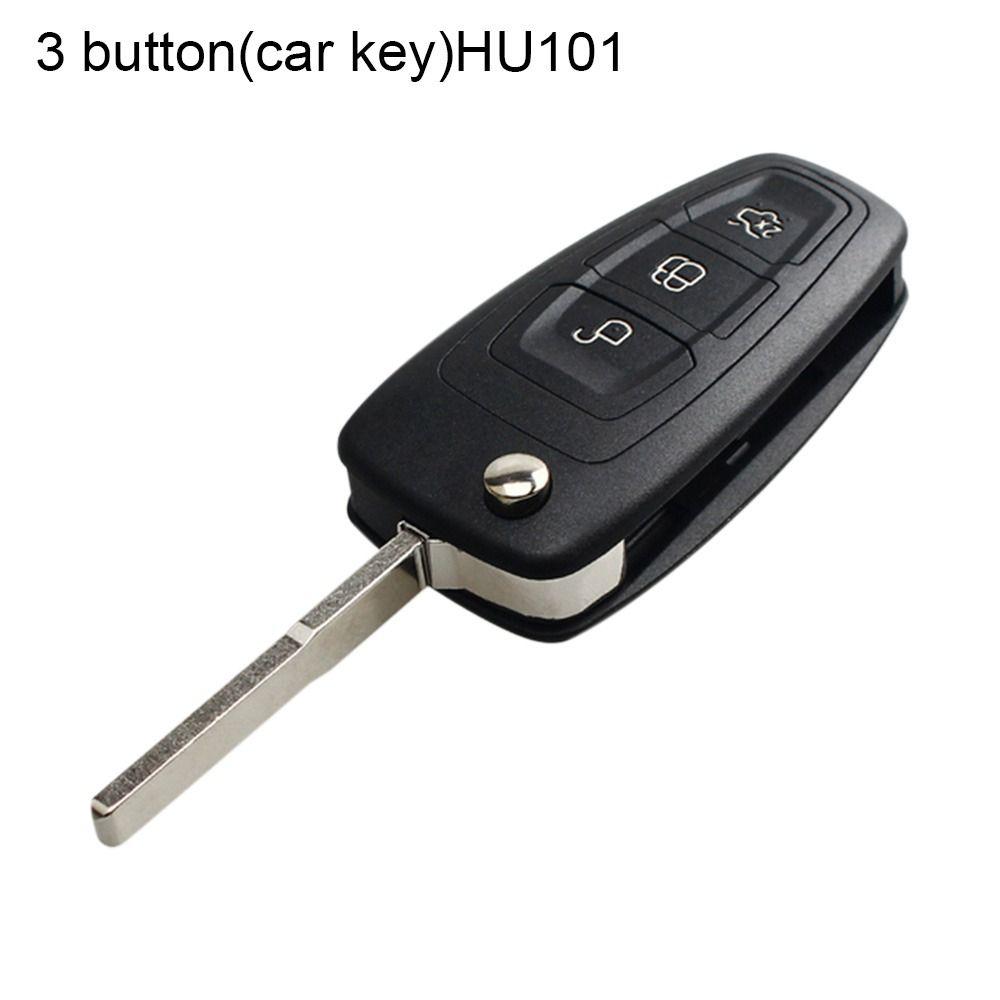 HU101/F021 Blade Remote Key Shell 2/3 Buttons Car Key Shell for Ford Focus Fiesta