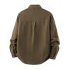 MARK FAIRWHALE Men's Loose Fit Pure Cotton Casual Shirt Jacket