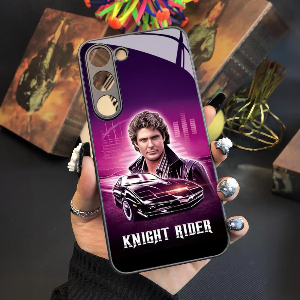 

Knight Rider KITT Car Phone Case for Samsung Galaxy S24 S23 S22 S21 S20 A24 A34 A54 A53 Note20 M54 Fe Ultra Plus Glass Samsung s22ultra
